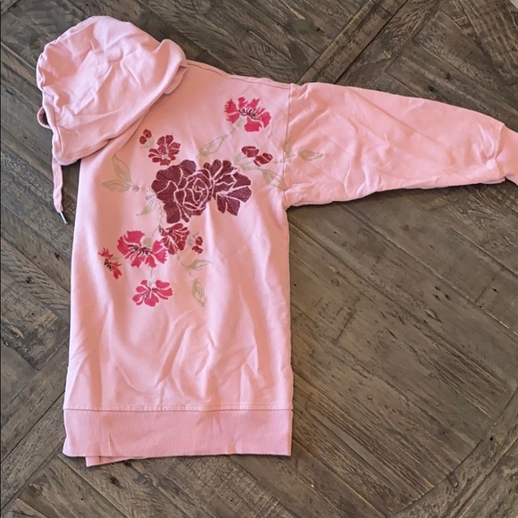 JESSICA SIMPSON Floral Hoodie (1X) - Picture 5 of 11